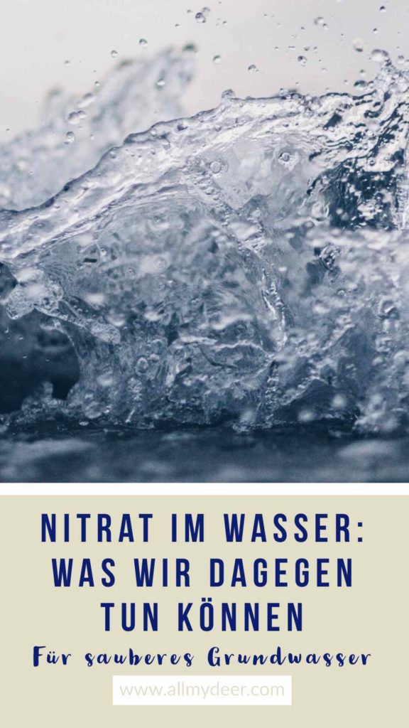 Nitrat im Wasser