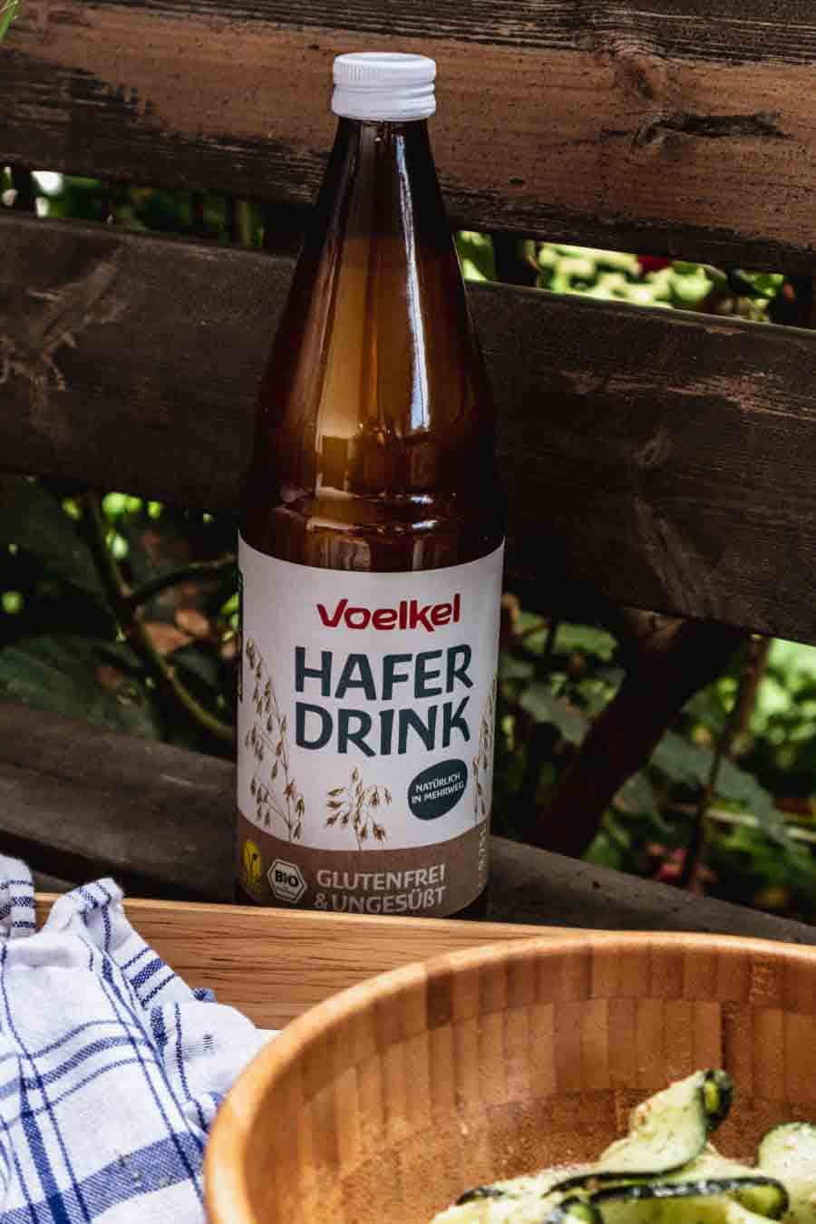 Voelkel Haferdrink in der Mehrwegflasche 