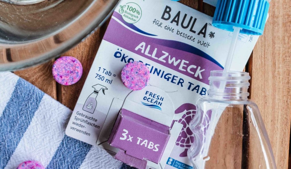 Bio Baula Reinigertabs enhlaten Bio Zitronensäure