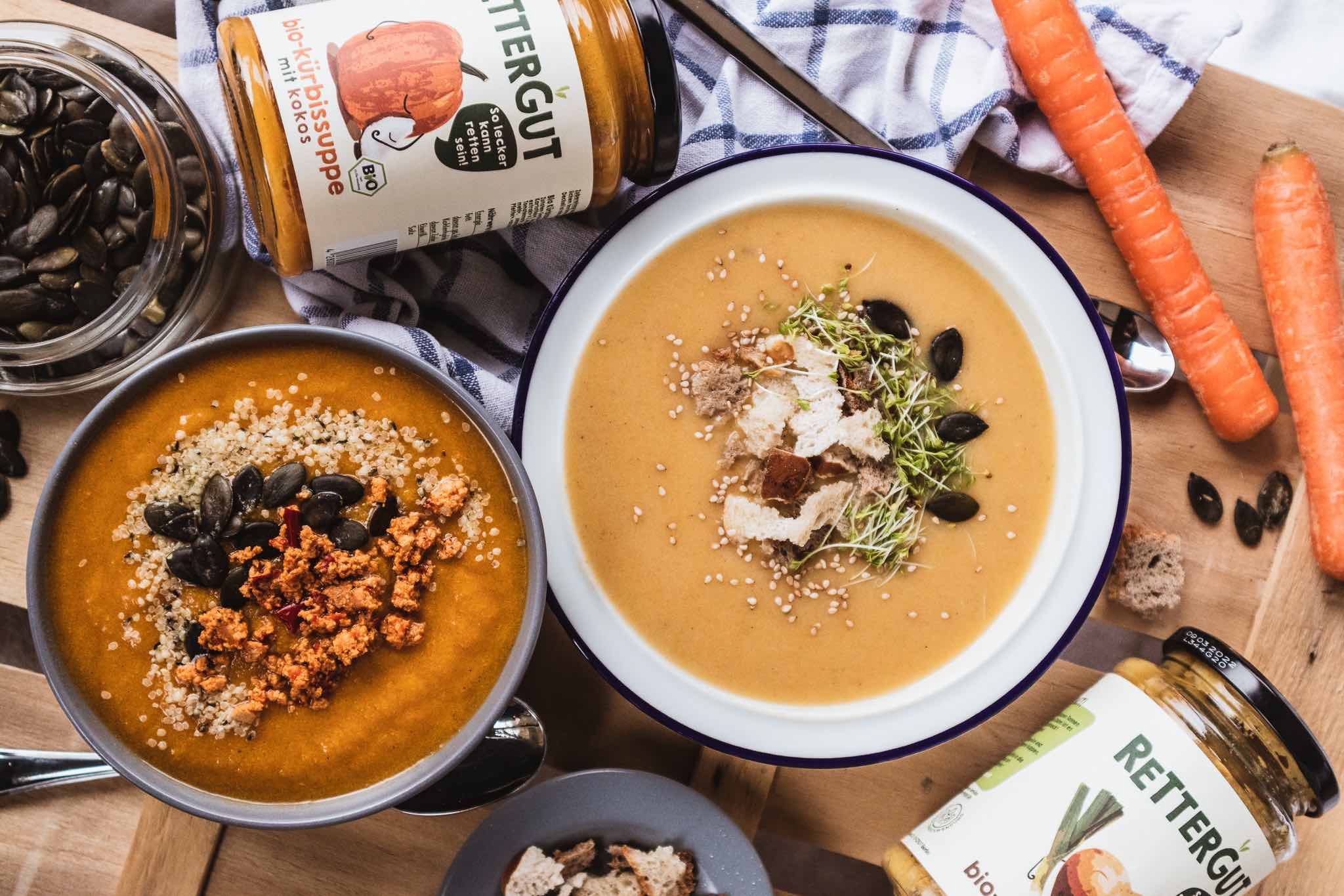 Rettergut Suppen: 6 leckere und gesunde Suppen-Toppings - allmydeer