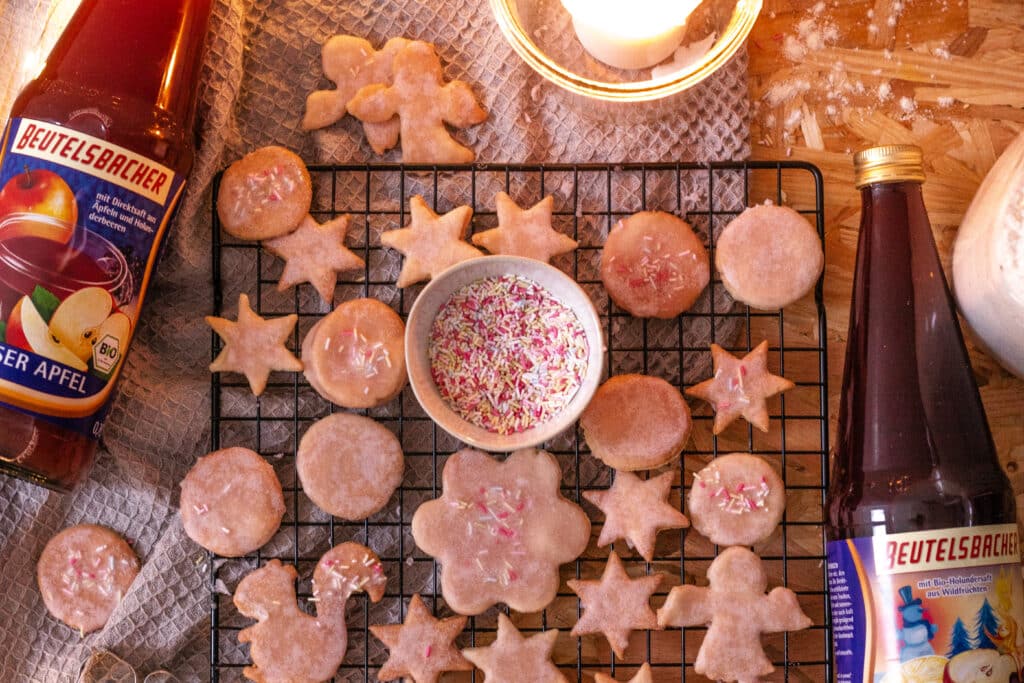 Vegane Punschkekse zu Weihnachten