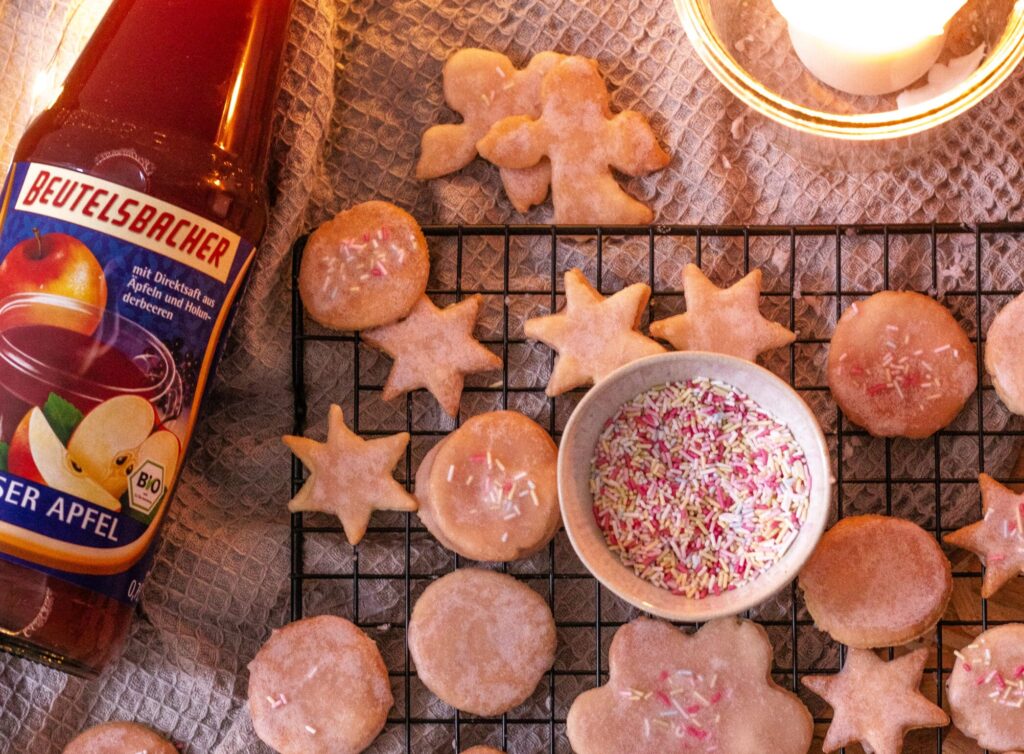 Vegane Punschkekse zu Weihnachten